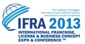 International Franchise, License & Business Concept Expo & Conference 2013 (IFRA 2013)
